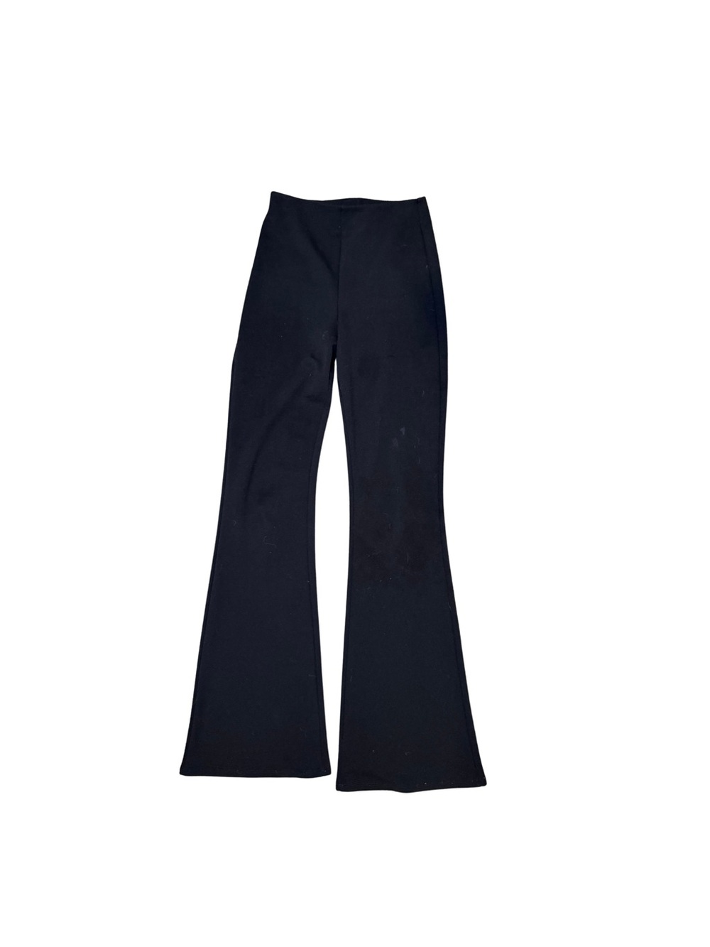 H&M Black Flared Wide-Leg Jeans